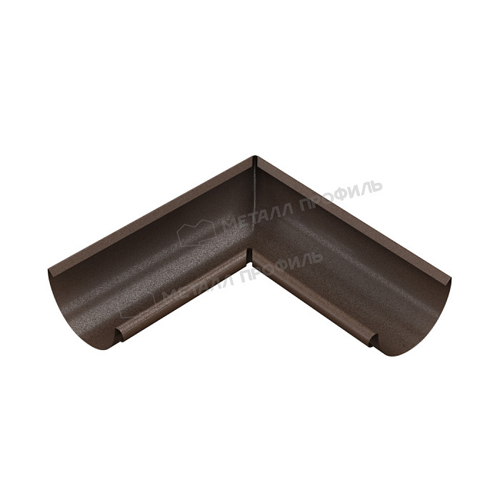 Угол желоба внутренний МЕТАЛЛ ПРОФИЛЬ Foramina PUR D125 Ral 3005